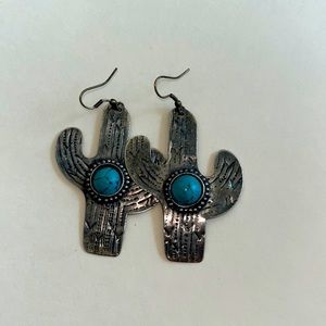 Cactus earrings